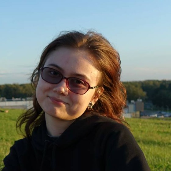 Portrait of Katrina Kononova outdoors